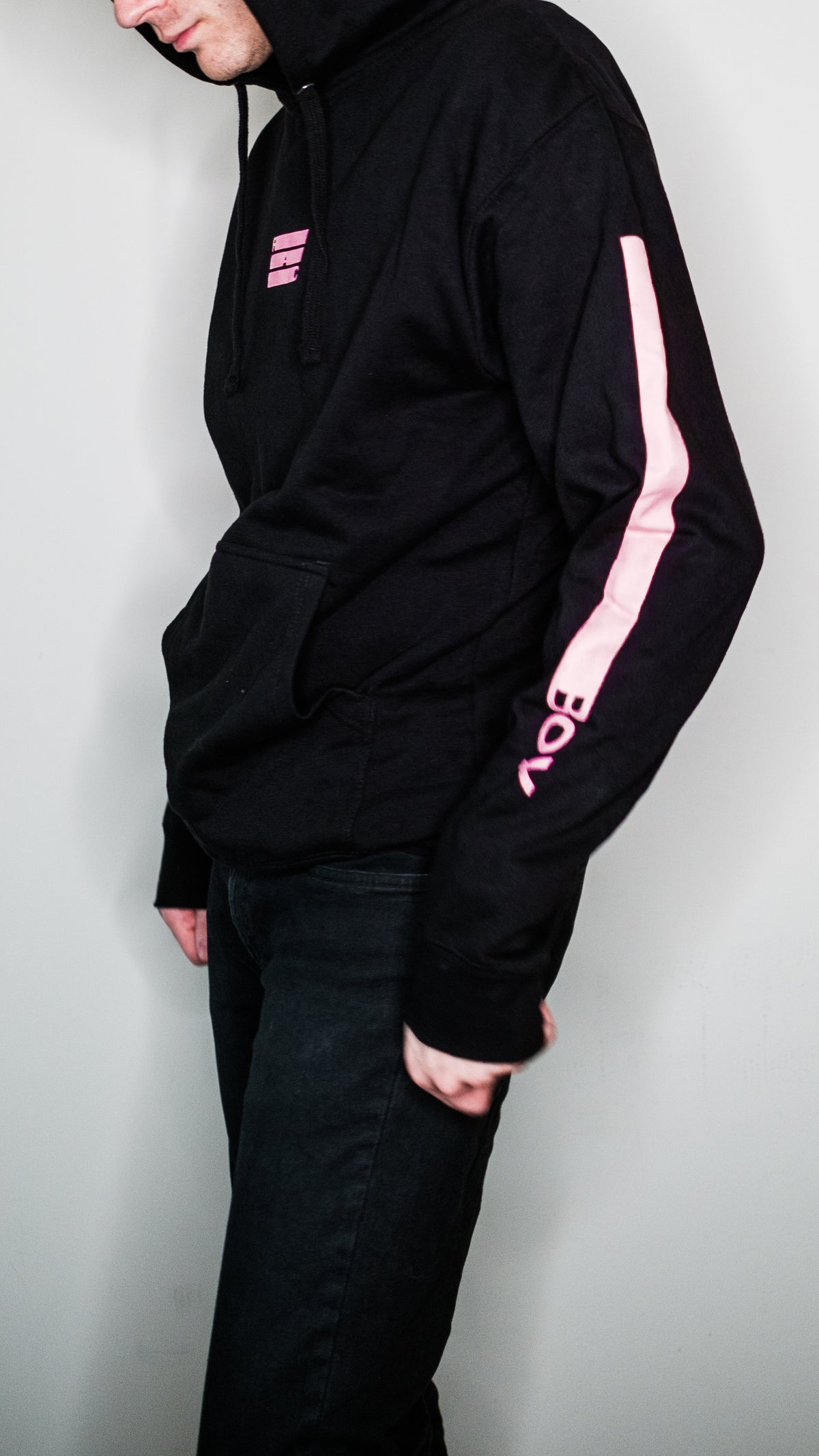 RAC - Pink Bar Hoodie — original product photo 5