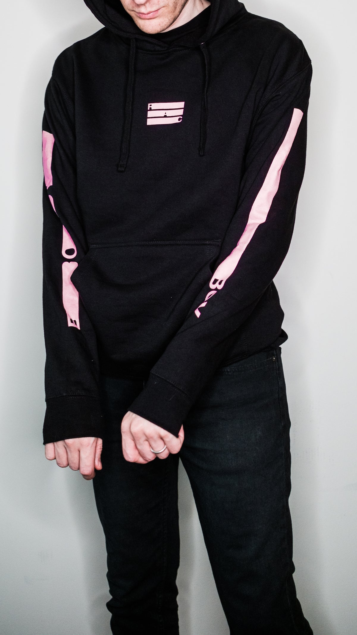 RAC - Pink Bar Hoodie — original product photo 2